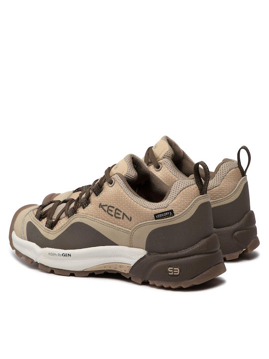 Keen Wasatch Crest Wp Γυναικεία Ορειβατικά Παπούτσια Αδιάβροχα Μπεζ