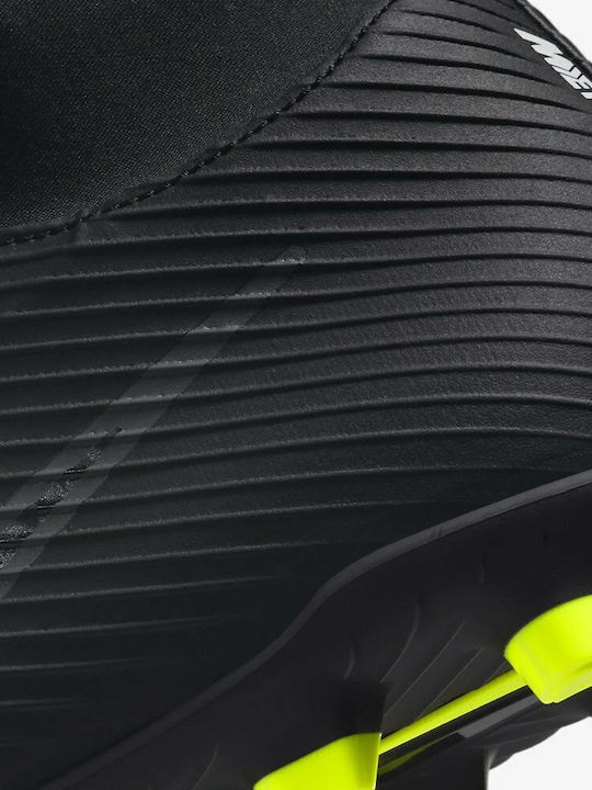 Nike Mercurial Superfly 9 Club Football Shoes with Cleats Black / Dark Smoke Grey / Summit White / Volt