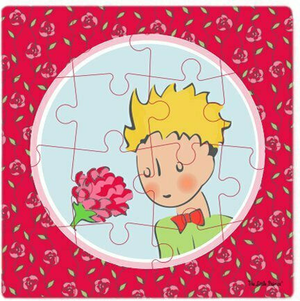 Kids Puzzle The Little Prince & The Rose for 3+ years+ Years 16pcs Le Petit Prince