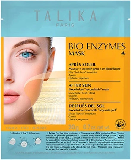 Talika Gesichtsmaske für das Gesicht für Revitalisierung 1Stück 20gr