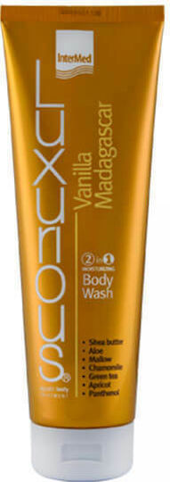 InterMed Luxurious 2 in 1 Creamy Bubble Bath with Aloe Vera & Malagasy Vanilla Scent 300ml
