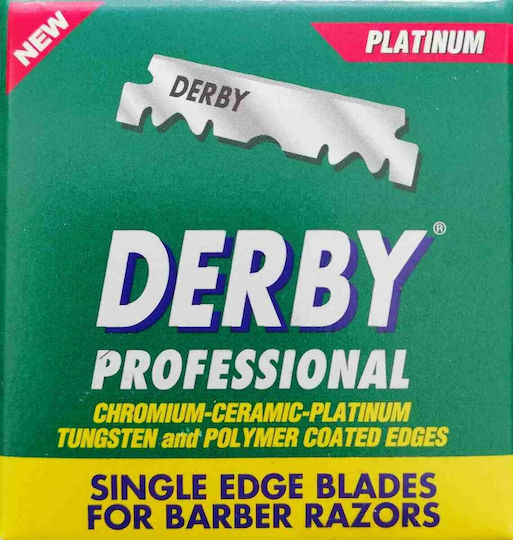 Derby Professional Single Edge Blades For Straight Резервни остриета 100бр