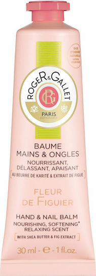 Roger & Gallet Fleur de Figuier Crema de mâini hidratantă și pentru unghii 30ml