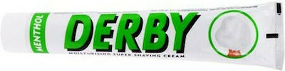 Derby Menthol Moisturising Super Shaving Cream Creme Rasieren 100gr