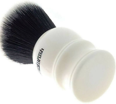 Yaqi Shaving White Knight Perie de bărbierit Alb cu perie sintetică 30mm