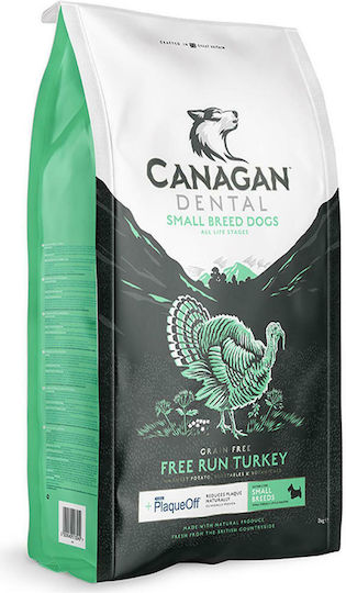 Canagan Small Breed Free-Run Turkey Dental 6kg Ξηρά Τροφή