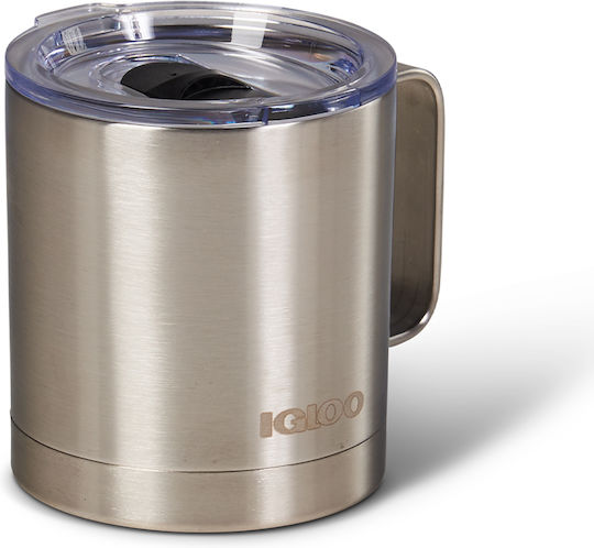 Igloo Tumbler Ποτήρι Θερμός Ανοξείδωτο 400ml Τιρκουάζ με Επιστόμιο