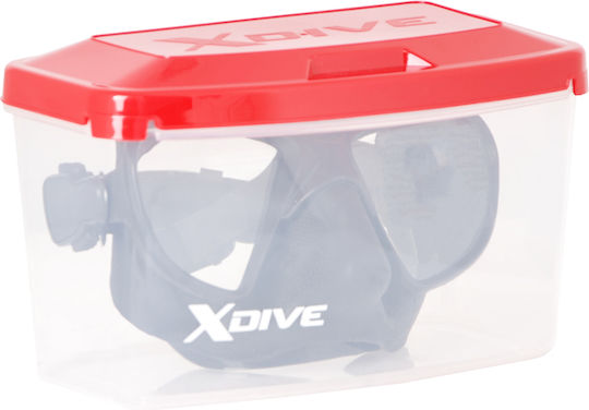 XDive Μάσκα Θαλάσσης Σιλικόνης Gem Κόκκινη