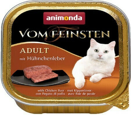 Animonda Adult Wet Food for Adult Cats in Trays with Beef Grain-Free 100gr