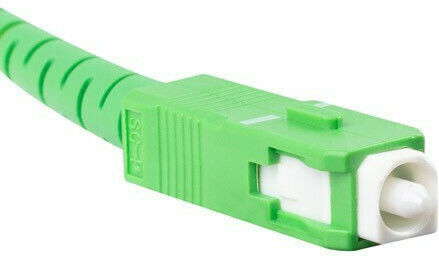 Lanberg Optical Fiber Cable SC/APC-SC/APC 2.5m White