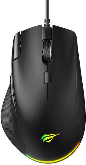 Havit MS957 RGB Геймърска Мишка 7200 DPI Черен
