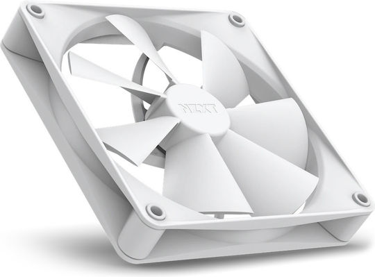 NZXT F140P Case Fan 1500rpm 99.68cfm Without LED Lighting And 4-Pin PWM Connection White