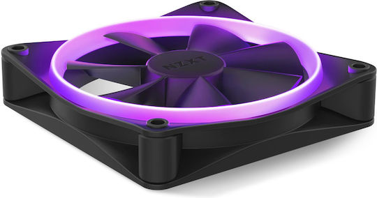 NZXT F120 Case Fan (1800rpm / 50.18cfm) με RGB Φωτισμό και Σύνδεση 4-Pin PWM