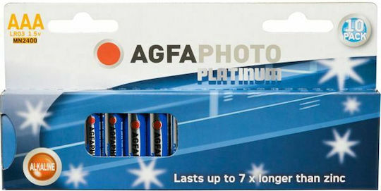 AgfaPhoto Extreme Power Alkaline Batterien AAA 1.5V 10Stück 70131
