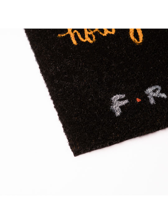 Grupo Erik Entrance Mat made of Coir Friends How You Doin Black 40x60cm