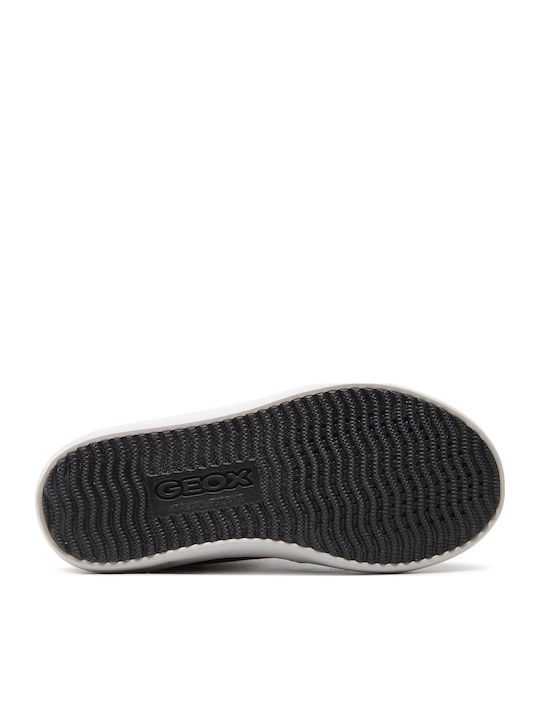 J Gisli B B Παιδικά Sneakers High Ανατομικά με Σκρατς Μαύρα
