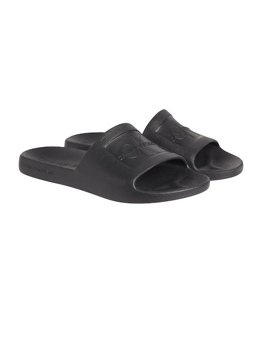 Calvin Klein Men's Slides Black