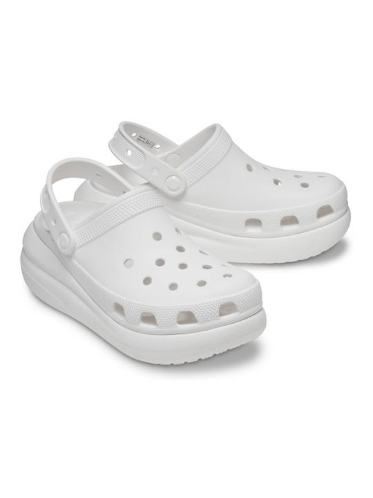 Crocs Classic Crush Anatomic Clogs White