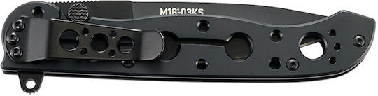 Columbia River Knives Spear Point Pocket Knife Black