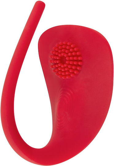 You2Toys Sweet Smil RC Slim Panty Vibrator Вибратор за двойки с Дистанционно Управление 13см Червено
