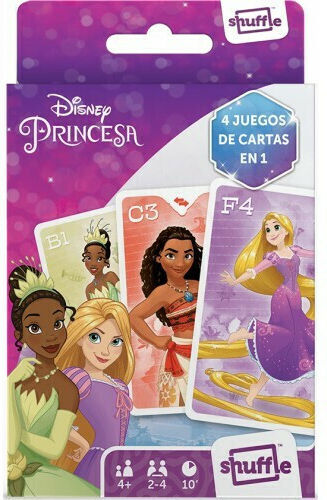 Επιτραπέζιο Παιχνίδι Disney Princess για 2-4 Παίκτες 4+ Ετών (EN) Shuffle