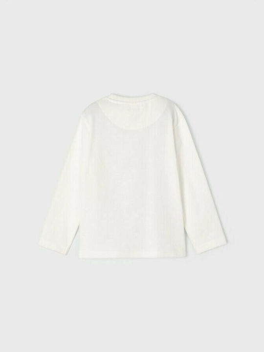 Mayoral Kids Blouse Long Sleeve White