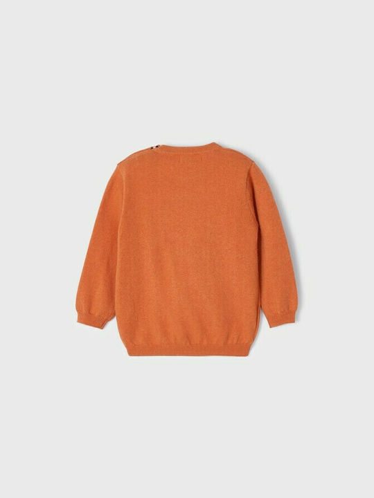 Mayoral Kids Sweater Long Sleeve Orange