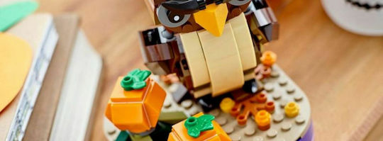 LEGO Brick Headz Halloween Bufniță Pentru 8+ Ani 228 Bucăți