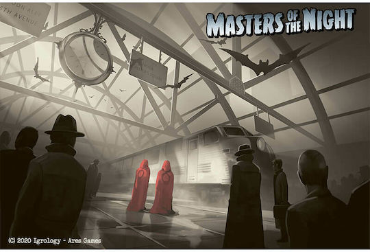 Επιτραπέζιο Παιχνίδι Masters of The Night για 1-5 Παίκτες 13+ Ετών (EN) Ares Games