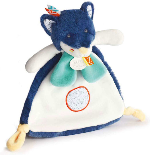 Doudou et Compagnie Пелена за бебе Tiwipi Loup Bleu Blue