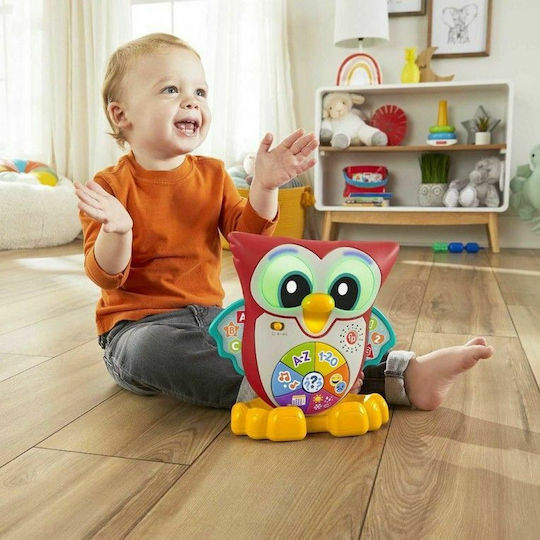 Fisher Price Ζωάκι Κουκουβάγια Η Σοφή με Ήχους για 18+ Μηνών
