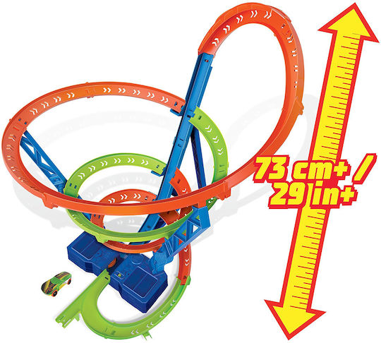 Hot Wheels Spiral Speed Crash Πίστα για 5+ Ετών