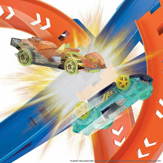 Hot Wheels Spiral Speed Crash Πίστα για 5+ Ετών