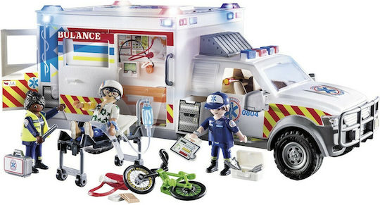 Playmobil City Action Ambulance Vehicle for 5-10 years old