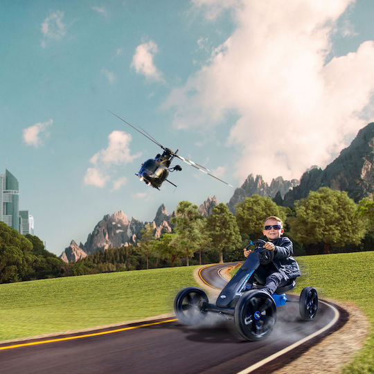 Reppy Roadster Go Kart Μονοθέσιο με Πετάλι Μπλε για 3+ Ετών