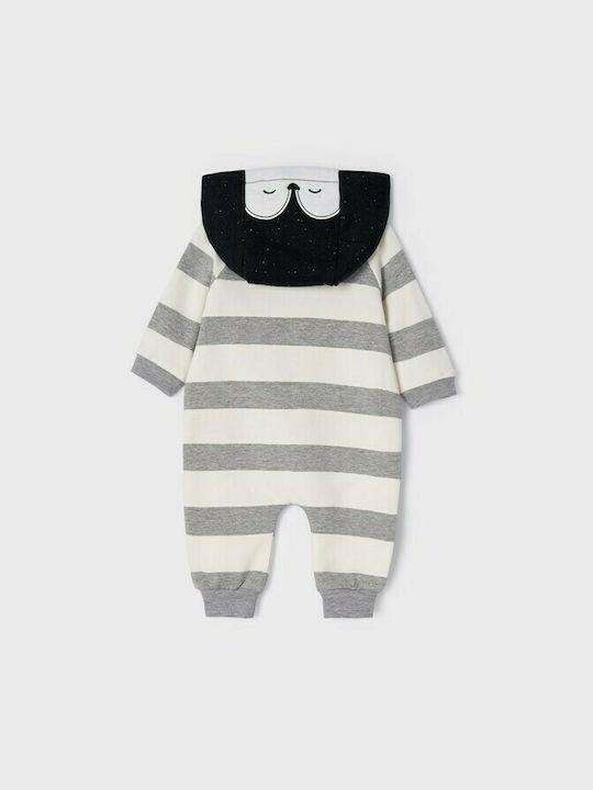 Mayoral Baby Bodysuit Set Long-Sleeved Ecru