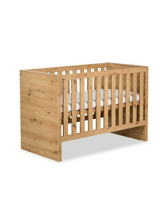 Klups Amelia Nursery Furniture Set with Bed & Nursery Drawer Brown
