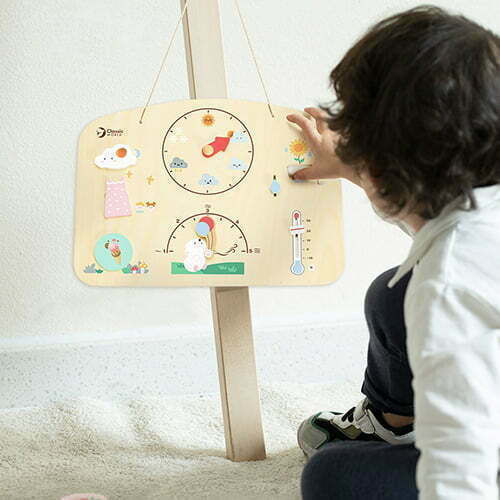 Classic World Βαρόμετρο Educational Game Knowledge made of Wood for 3+ years Years Old