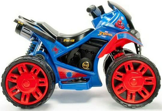 Παιδική Γουρούνα Quad The Beast Spiderman Ηλεκτροκίνητη 12 Volt Κόκκινη για 1+ ετών