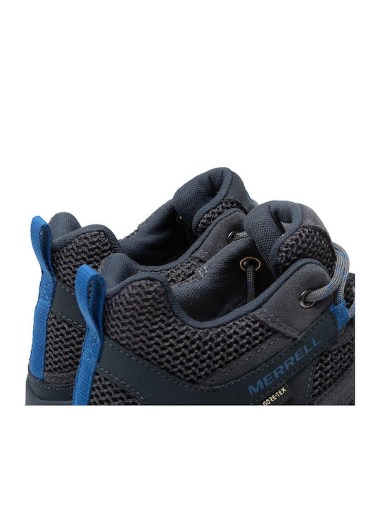 Merrell Alverstone Men's Hiking Boots Waterproof with Gore-Tex Membrane Blue