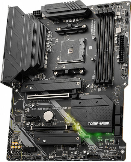 MSI MAG B550 Tomahawk Max WiFi Motherboard ATX με AMD AM4 Socket 7C94-043R