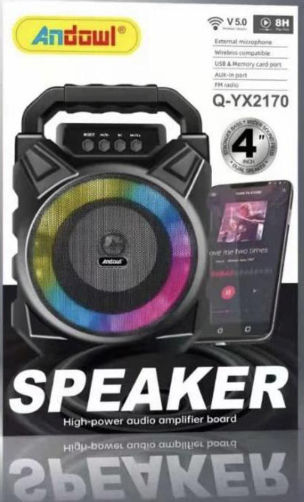 Andowl Speaker Q-YX2170 Q-YX2170 Black