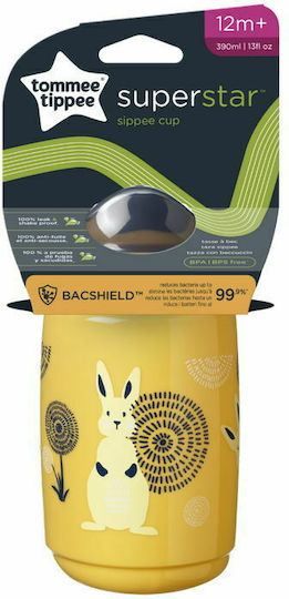 Tommee Tippee Baby Cup Sippee Cup made of Plastic Yellow 390ml for 12m+m+