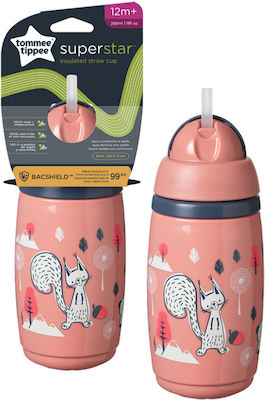 Tommee Tippee Toddler Plastic Cup 266ml for 12m+ Pink