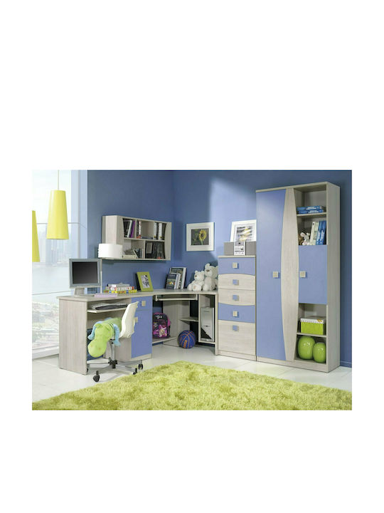 Kids' Shelving Unit Tenus Plus Natural-White 100x23x50εκ.