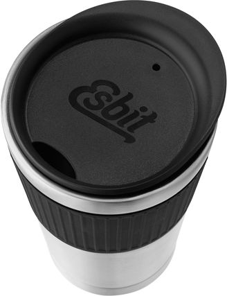 Esbit Sculptor Glas Thermosflasche Rostfreier Stahl BPA Frei 550ml Schwarz