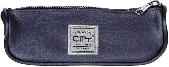 Lyc Sac Eclair Κασετίνα Βαρελάκι Silk Blue