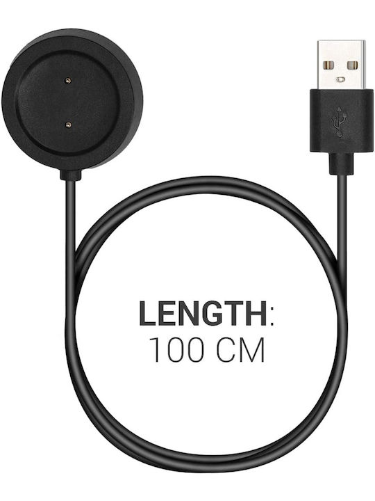 USB-Ladekabel Ladegerät für Amazfit GTR 42mm Schwarzς