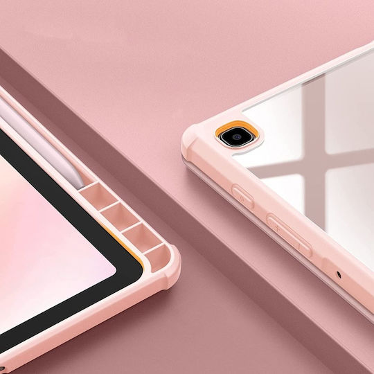 Tech-Protect Smartcase Hybrid Flip Cover Pink (Galaxy Tab S6 Lite 10.4)