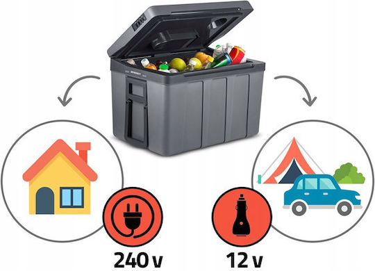 Berdsen Icemax Φορητό Ψυγείο 50lt 12V Γκρι